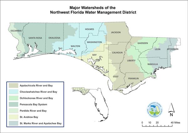 SWIM Map Watersheds No Numbers reference